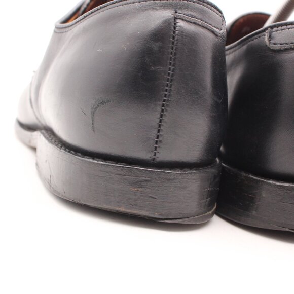 Allen Edmonds Clifton Men\'s 8.5 D Black Leather Brogue Cap Toe Derby Dress Shoe main image 15